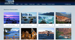 Desktop Screenshot of disfrutaargentina.com